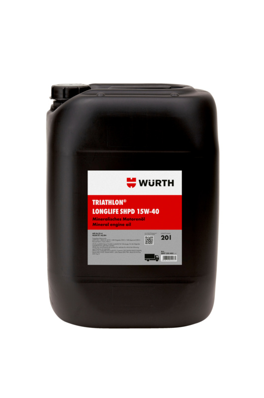 Motoröl TRIATHLON®  Longlife SHPD 15W-40 MOTOEL-TRIAT-LONGLIFE-SHPD-15W40-20LTR