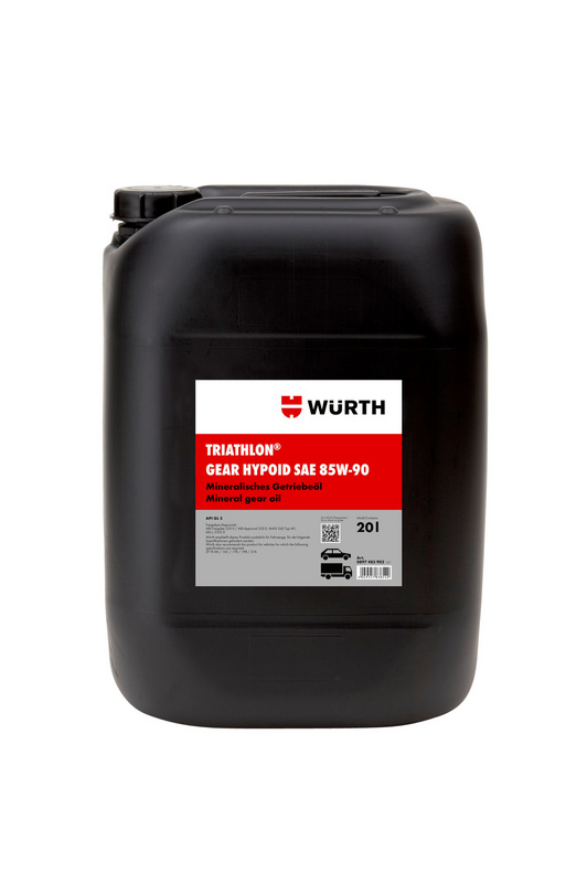 Getriebeöl TRIATHLON®  Gear Hypoid 85W-90 GETROEL-HYPOID-85W90-20LTR