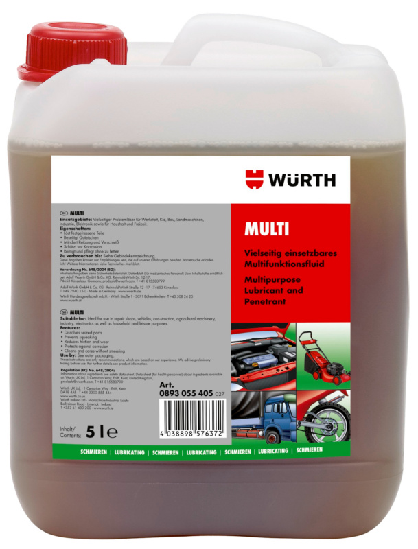 Wartungsöl Multi WARTOEL-MULTI-5LTR