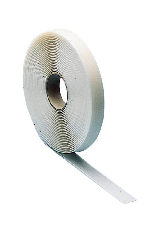 Klettband selbstklebend KLETTBA-SK-HAKEN-WEISS-L10M