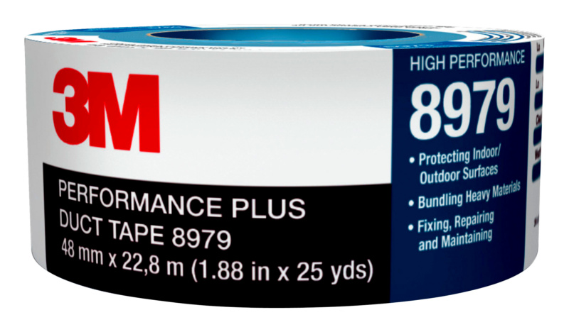 Gewebeklebeband 8979N 3M Performance Plus Duct 8979 PERF. PLUS DUCT BLAU-GRAU 48