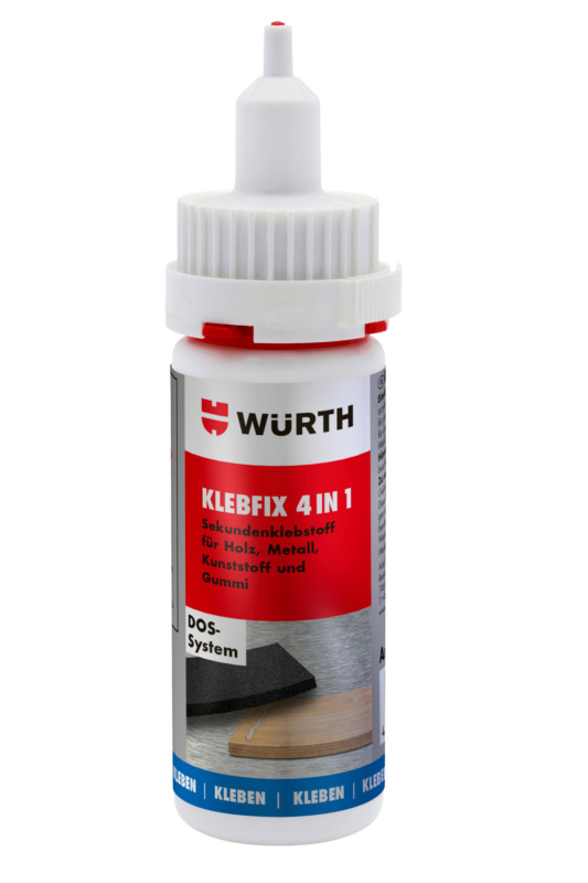 Sekundenklebstoff Klebfix 4 in 1 SEKKLEBST-(KLEBFIX-4IN1)-50G