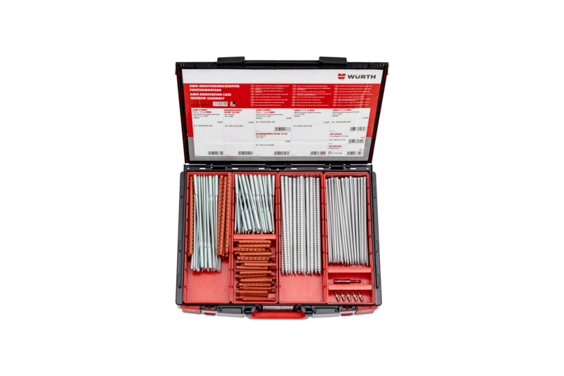 AMO® -Renovierungskoffer 231-teilig im System-Koffer 8.4.1.