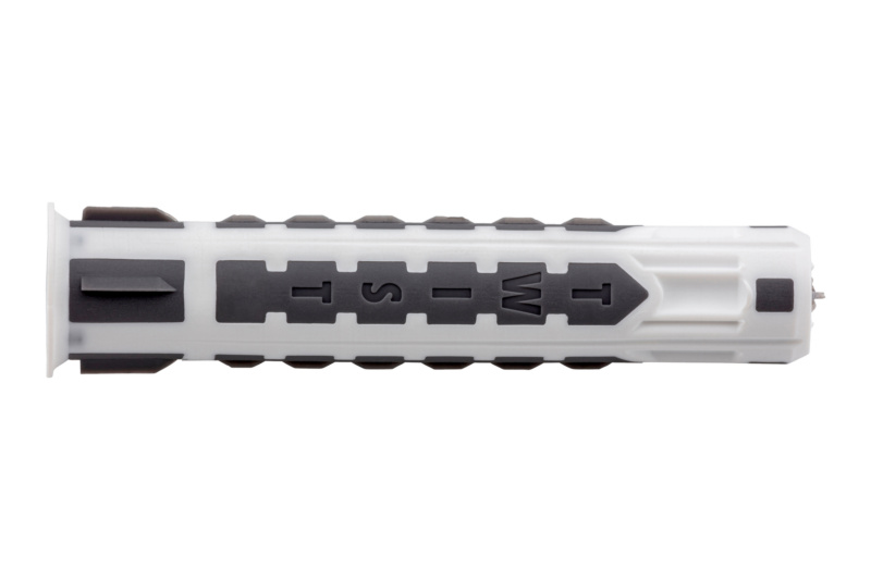 2K Allzweckdübel SHARK®  TWIST 10X56 Einfach gesetzt, 8-fach verknotet