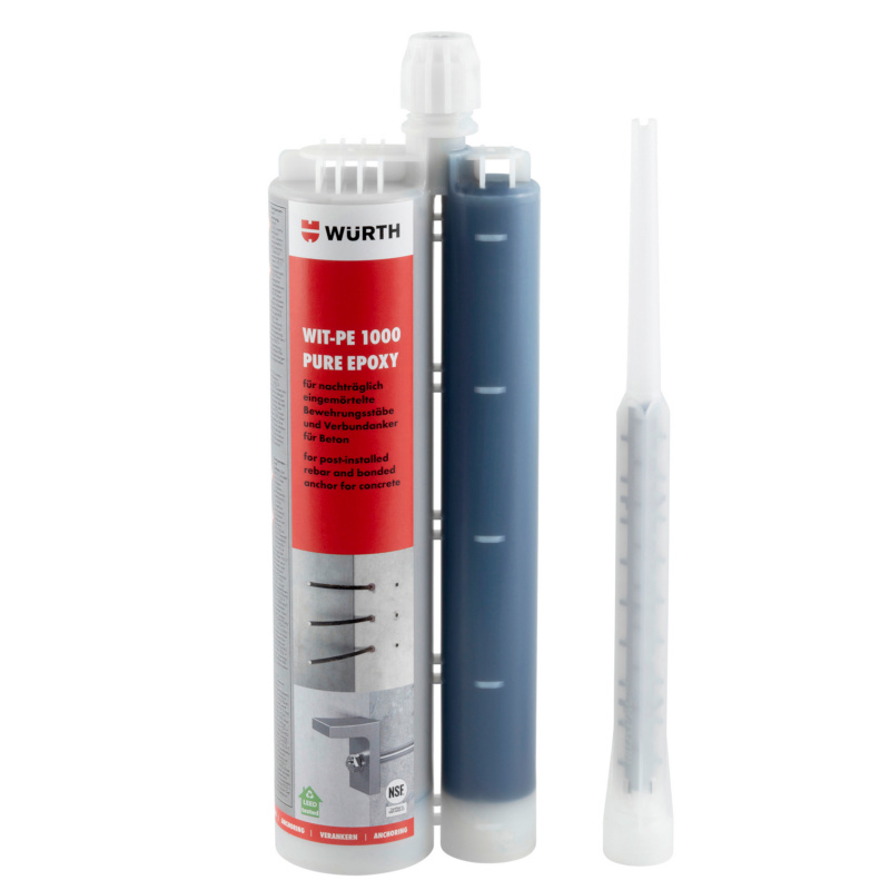 Injektionsmörtel PURE EPOXY WIT-PE 1000 DBL-MOERT-(WIT-PE1000)-SBSKART-585ML