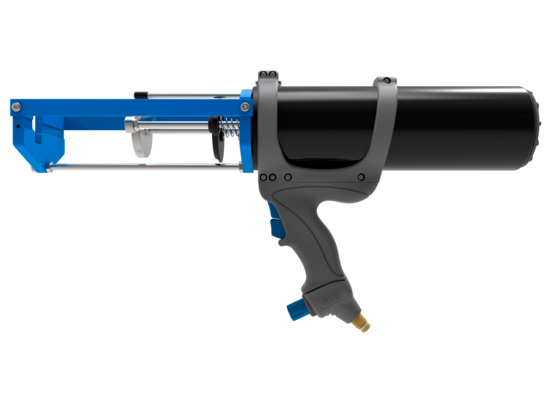 Pneumatische 2-K Auspresspistole WIT 825 ml