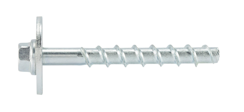 Betonschraube mit Sechskantkopf und großer Scheibe W-BS/S 10x280/225