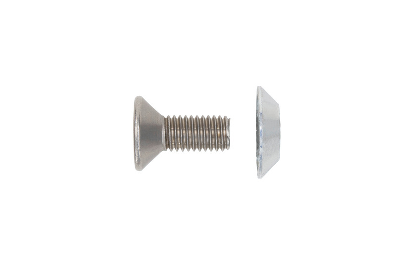 Schraube Senkkopf A4 Durchsteckmontage f. W-FAZ-IG SHR-SEKPF-F.DBL-SHB-A4/70-GLE