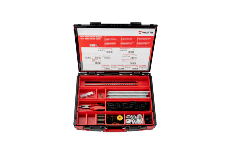 Abstandsmontagesystem AMO® -Therm Mini Set 126 tlg. 126-teilig