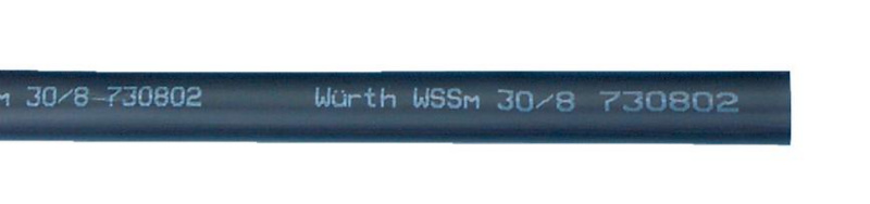 Wärmeschrumpfschlauch mittelwandig 10/3 mm