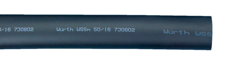 Wärmeschrumpfschlauch mittelwandig 55/16 mm
