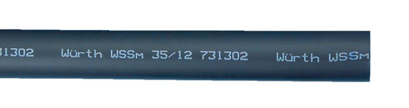 Wärmeschrumpfschlauch mittelwandig 25/8 mm