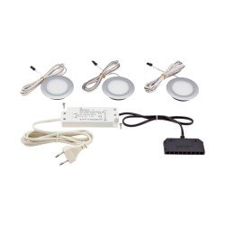 LED-Einbauleuche EBL-12-10 Set zum Einlassen