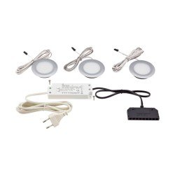 LED-Einbauleuchte EBL-12-13 Set zum Einlassen