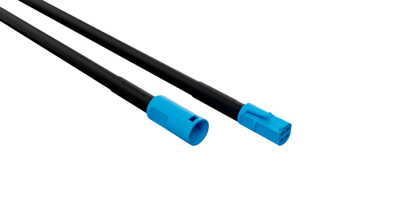 LED-Verlängerungsleitung EASYLUX WPS-RGB VERLLTG-EASYLUX-WPS-RGB-2000MM-SCHW
