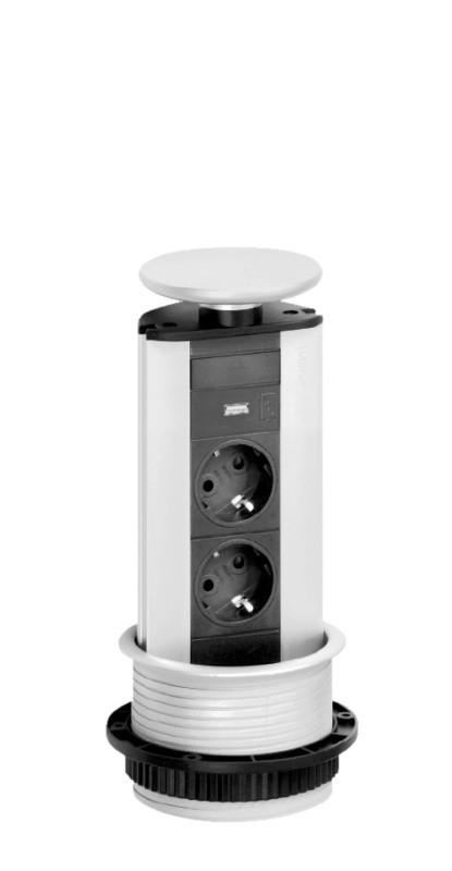 Einbausteckdosenleiste ESTL-1 STEDOLST-TI-EINBAU-(ESTL-1)