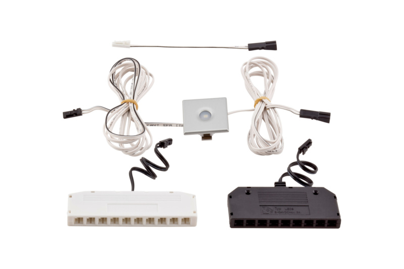 LED-Einbau-Touch-Dimmsteuerung 12/24 V aus Kunststoff
