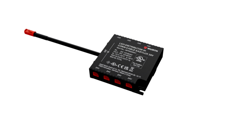 LED-Verteilermodul m. Verdingungsltng EASYLUX 24 V VERTMOD-M.ANSHLLTG-EASYLUX-24