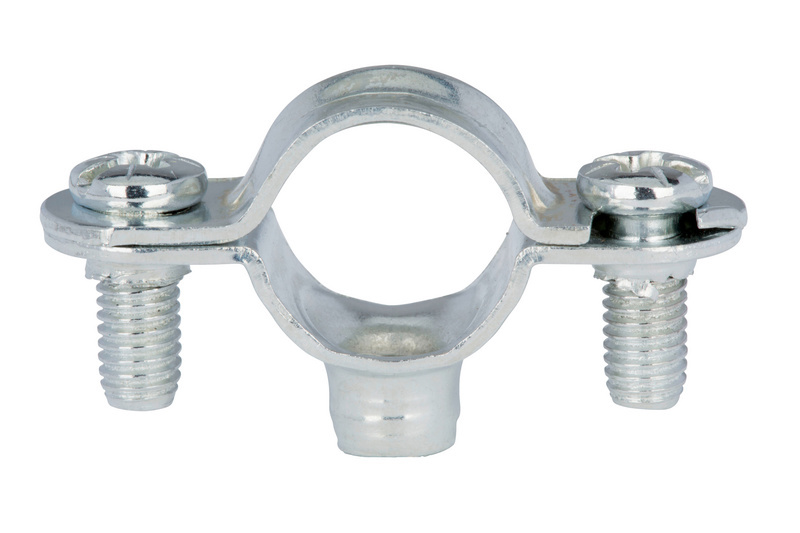 Metall-Abstandschelle mit Gewinde M6 13-14 mm