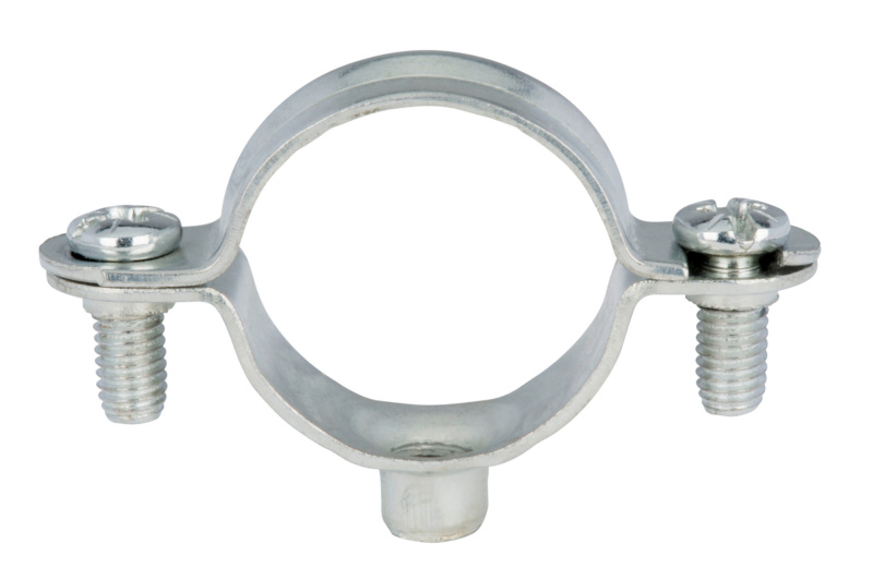 Metall-Abstandschelle mit Gewinde M6 24-25 mm