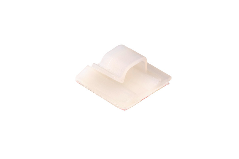 Selbstklebender Kabelbefestiger Cord-Clips D 7,9mm