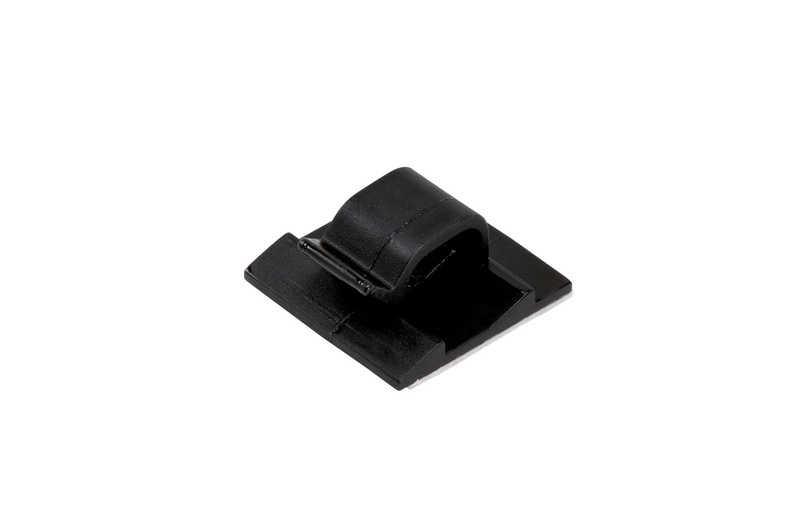 Selbstklebender Kabelbefestiger Cord-Clips D 7,9mm