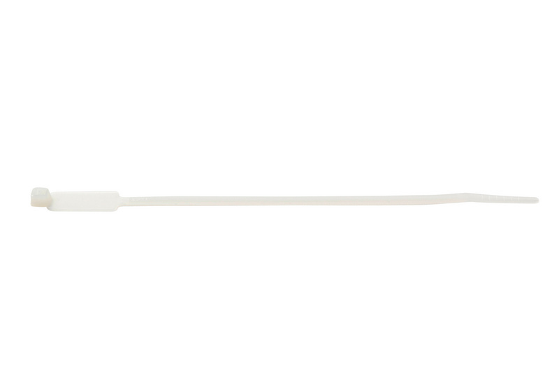 Beschriftbares Kabelband mit Kunststoffzungenverschluss 4,6x200