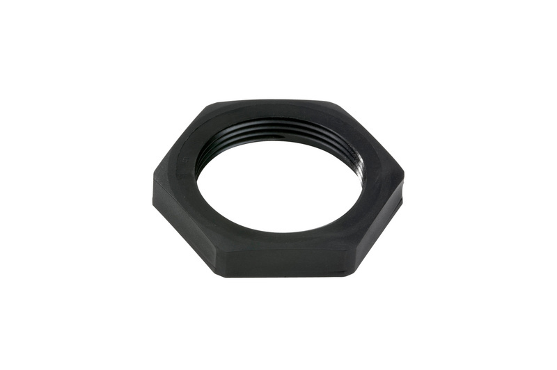 Gegenmutter Polyamid M32x1,5mm metrisch nach EN 60423