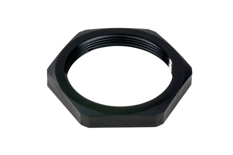 Gegenmutter Polyamid M50x1,5mm metrisch nach EN 60423