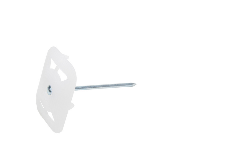 Nagelscheibe Nagel 2,0x50 mm Rechteckige Ausführung 34 x 27 mm
