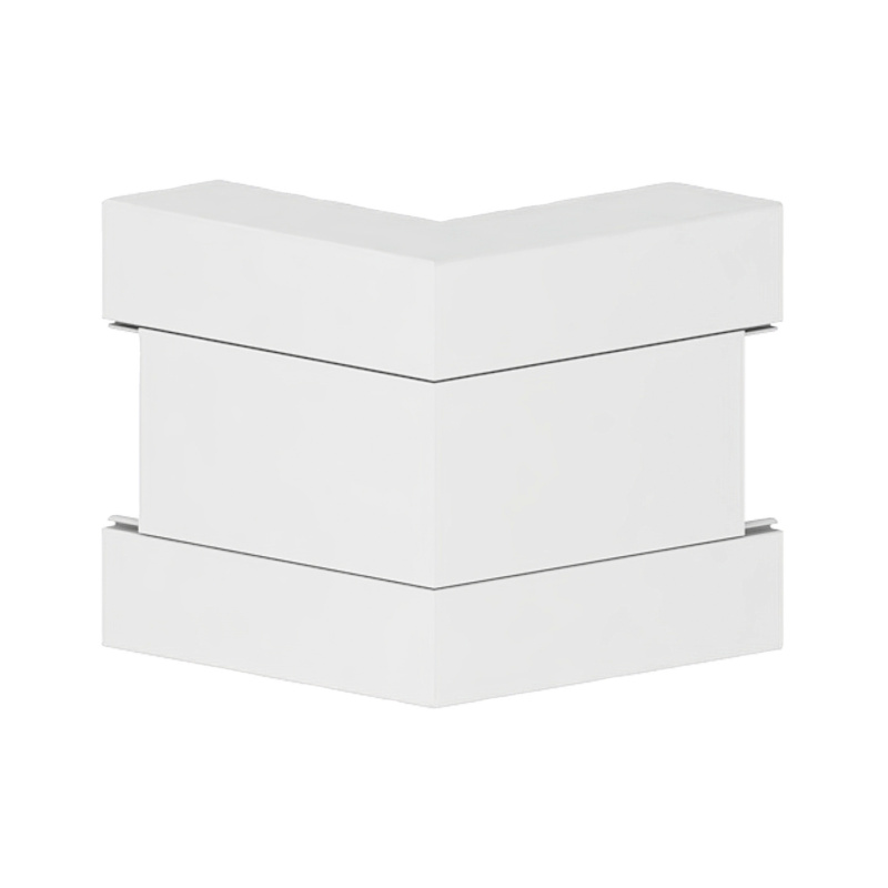 Außeneck 62x170/80 mm für Brüstungskanal BR 80