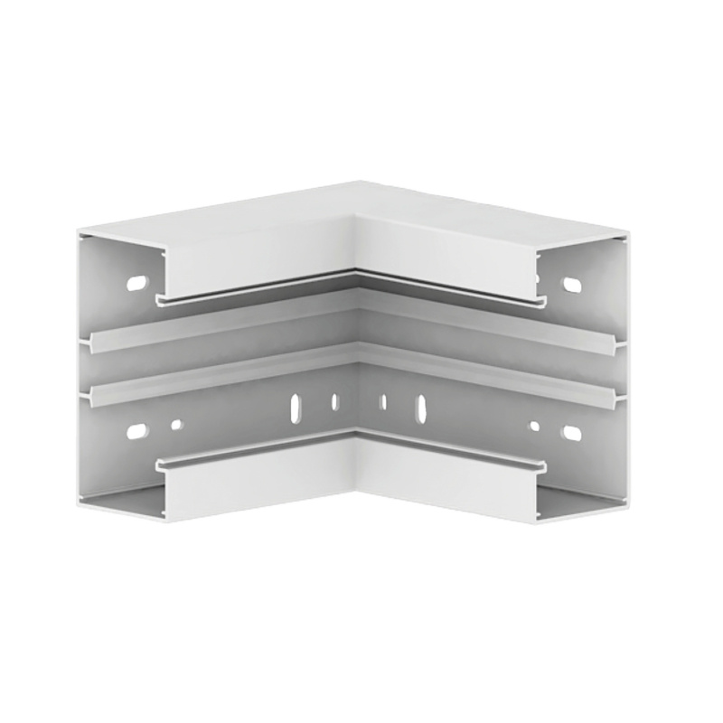 Inneneck 62x130/80 mm für Brüstungskanal BR 80