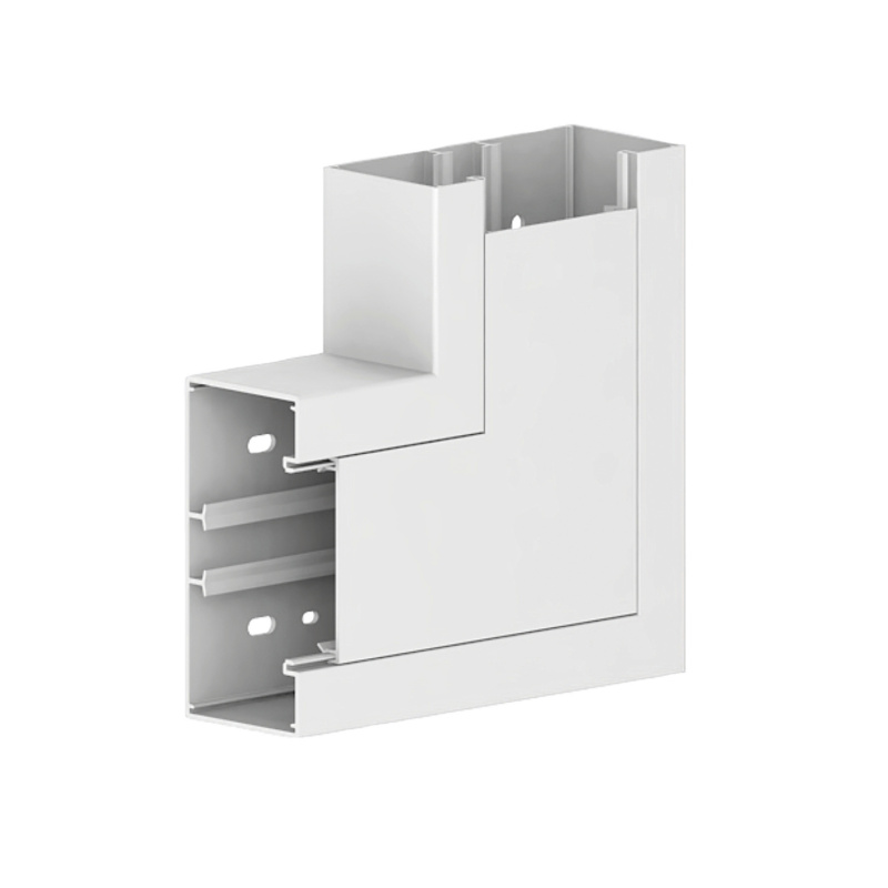 Flachwinkel 62x130/80 mm für Brüstungskanal BR 80