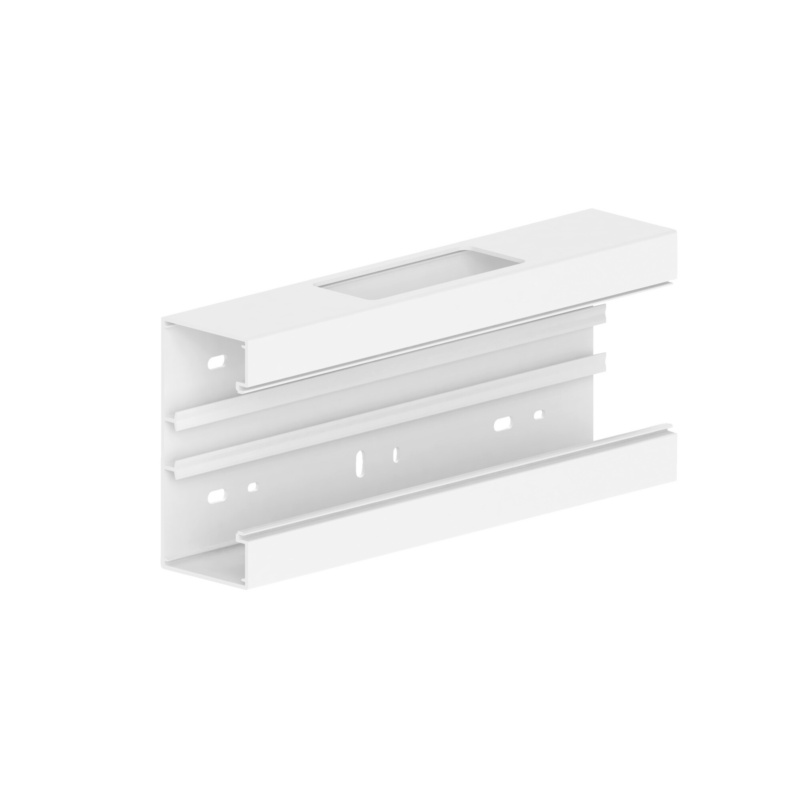 T-Stück 62x130/80 mm für Brüstungskanal  BR 80