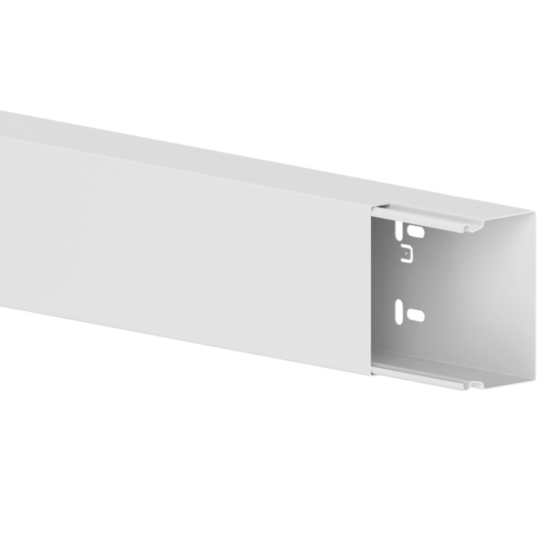 Leitungsführungskanal Stahlblech LFKS LFK-STBL-R9010-REINWEISS-60X100MM