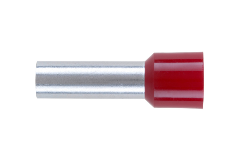 Aderendhülse mit Kunststoffhülse 95 x 25 mm nach DIN 46228 Teil 4