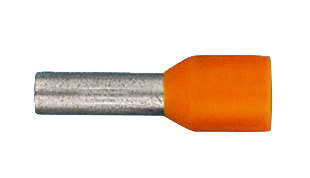 Aderendhülse mit Kunststoffhülse AENDHUE-CU-(J2N)-ORANGE-4X10