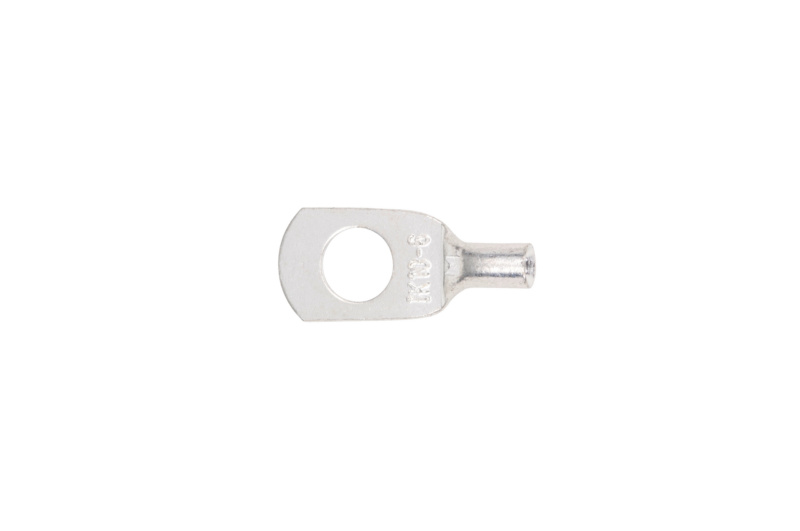 Rohrkabelschuh mit Sichtloch 6,0 mm²/M10