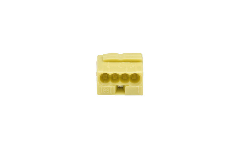 Wago Micro-Verbindungsdosenklemme schraublos 0,6-0,8 mm