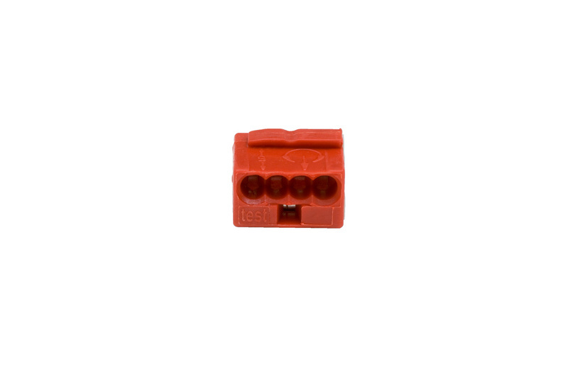 Wago Micro-Verbindungsdosenklemme schraublos 0,6-0,8 mm
