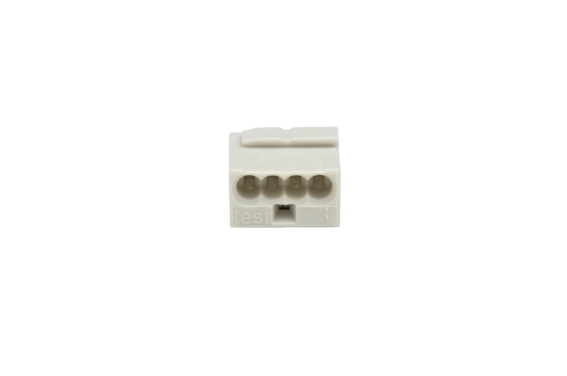 Wago Micro-Verbindungsdosenklemme schraublos 0,6-0,8 mm