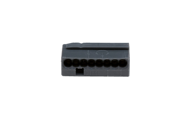 Wago Micro-Verbindungsdosenklemme schraublos 0,6-0,8 mm