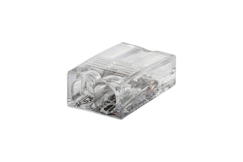 ELMO®  Verbindungsklemme schraublos kompakt 2 x 0,5-2,5 mm²