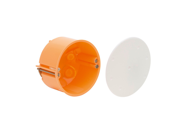 Hohlwand-Verbindungsdose 54/74 mm mit Universal-VDE-Schraubdeckel