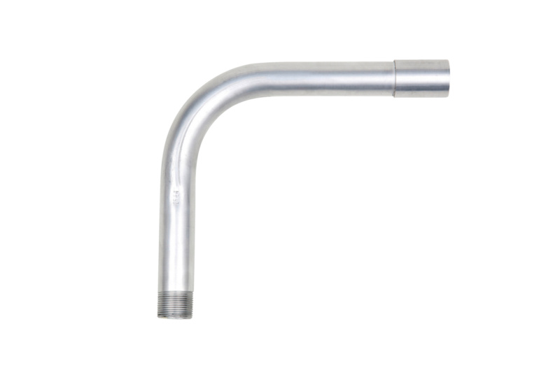 Gewindebogen 90° M 32 für Aluminiumrohr Alu-Gewinde-WES