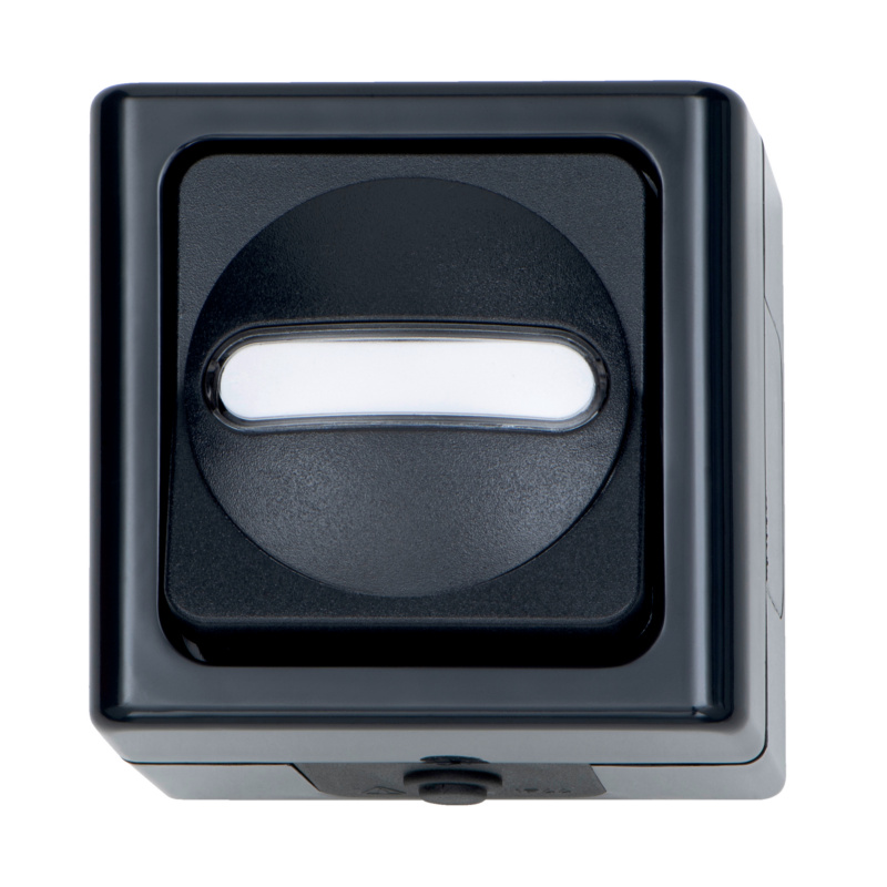 Elmo®  AP-Feuchtraum Taster SCHALT-AP-TAST-WECHSLER-ANTHR-10A-250V