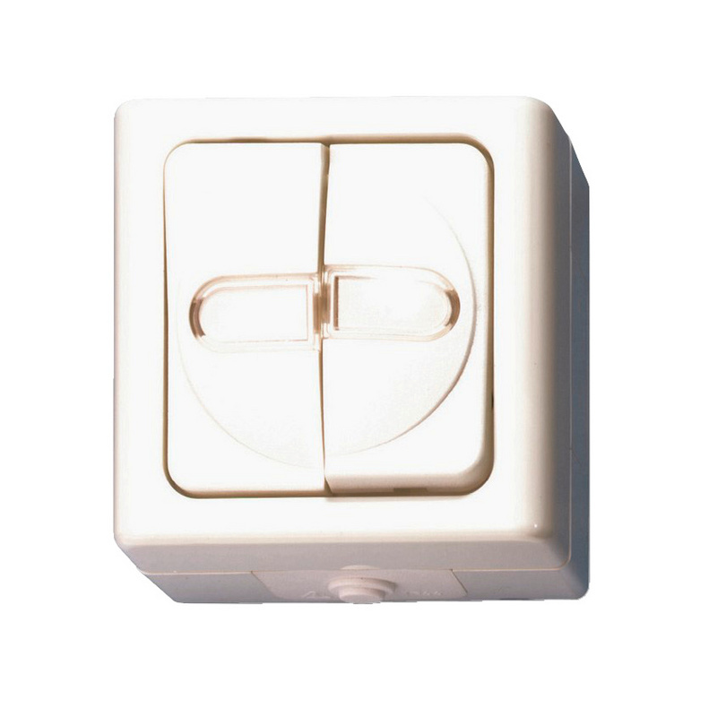 Elmo®  AP-Feuchtraum Serienschalter 78x78x61