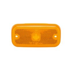 Lichtscheibe mit Dichtung und Schrauben
