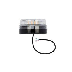 LED-Rundumkennleuchte 12 V/30 V 12 - 24 V extra flache Bauform