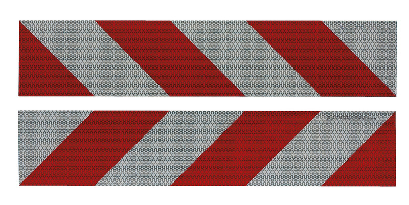 Container-Warnmarkierung Typ II (reflektierend)